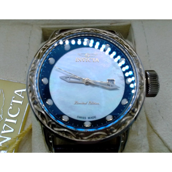 Invicta Men’s Watch Vintage Limited Edition 1276/1600 Swiss Made 18723 Pearl D - Picture 1 of 8